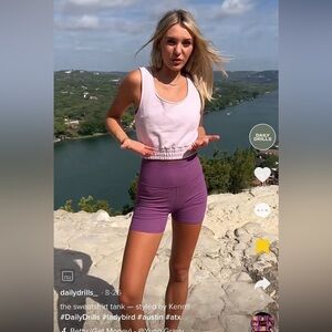 Daily Drills Sweatshirt Tank Ladybird NWOT Medium